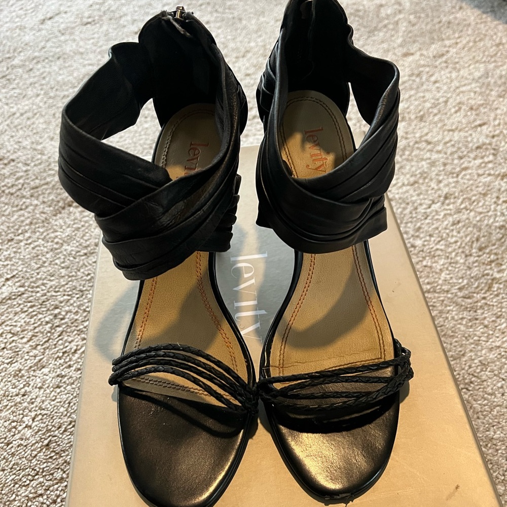 Levity Brand Black Sandals